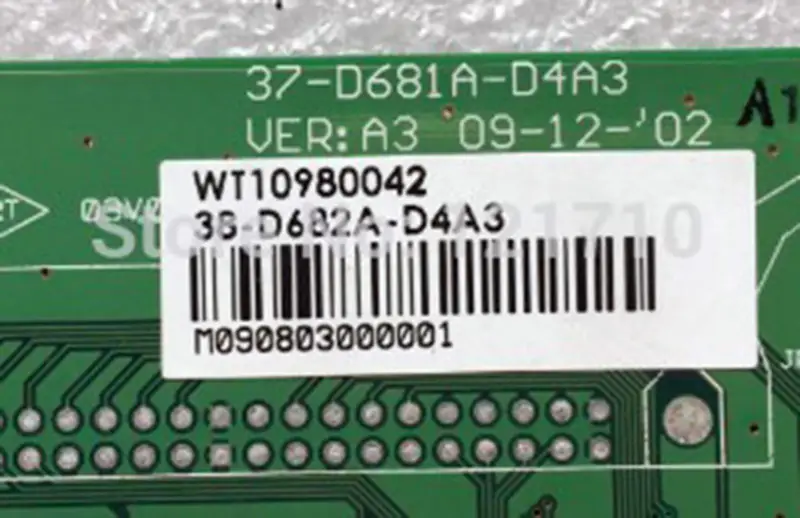placa de porta série 37-D681A-D4A3 VER A3 38-D682A-D4A3 placa-mãe industrial
