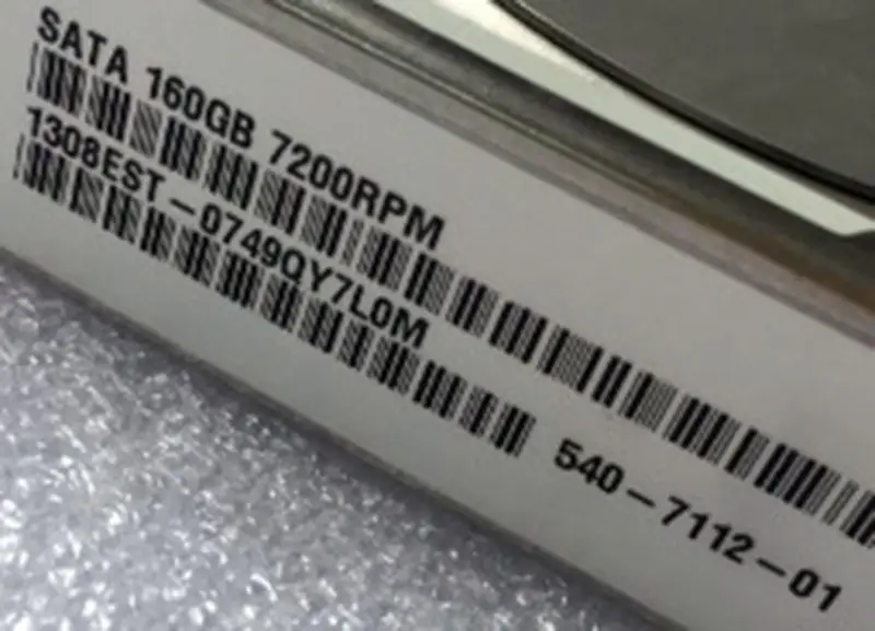 Sun SATA 540-7112-01 390-0351-03 0A33449 7200rpm 160G para placa-mãe industrial de estação de trabalho Sun