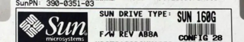 Sun SATA 540-7112-01 390-0351-03 0A33449 7200rpm 160G para placa-mãe industrial de estação de trabalho Sun