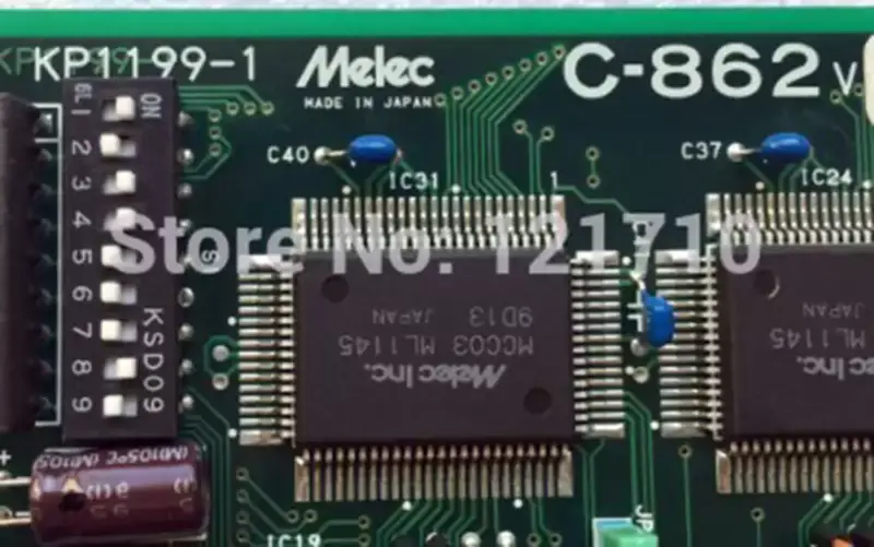 placa-mãe industrial melec C-862 V KP1199-1