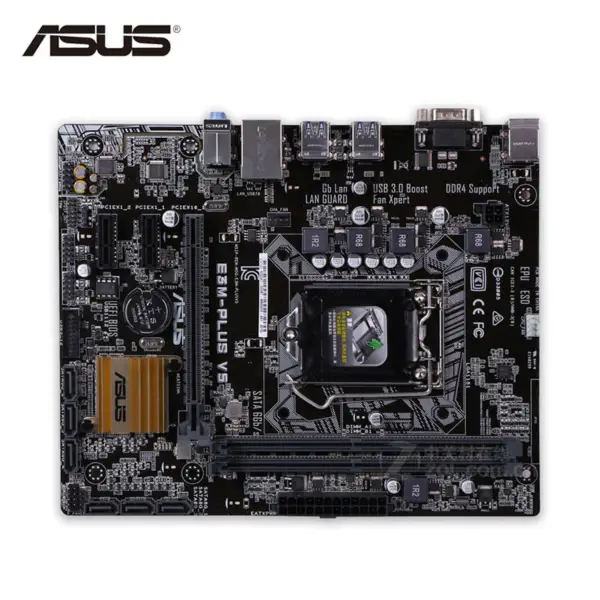 Placa-mãe Asus E3M-PLUS V5 C232 LGA 1151 Micro-ATX
