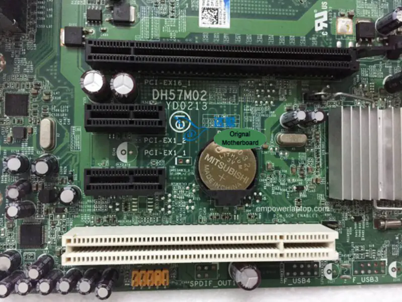 Placa-mãe Dell 0C2KJT C2KJT Inspiron 580 580S DH57M02 LGA1156