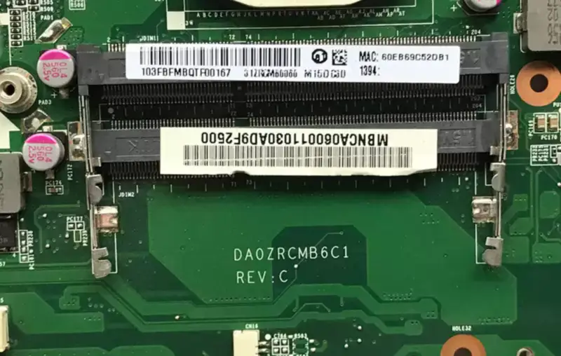 Placa-mãe Acer eMachines E732 E732Z E732ZG Chipset HM55 MBNCA06001 DA0ZRCMB6C1 PGA989