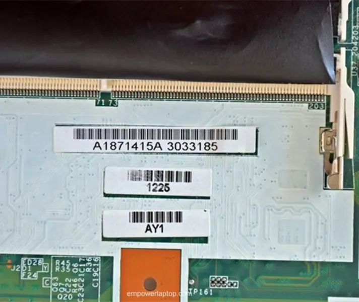 Placa-mãe Sony SVE14A Series MBX-273 Laptop A1871415A HM76 DDR3