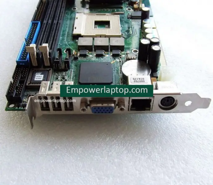 Placa-mãe industrial AAEON HSB-835P P4 PCI de tamanho médio