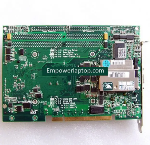 Placa-mãe industrial AAEON HSB-835P P4 PCI de tamanho médio