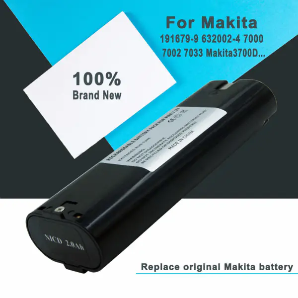 Bateria Makita 2.0A 191679-9 632002-4 7000 7002 7033 Makita 3700D