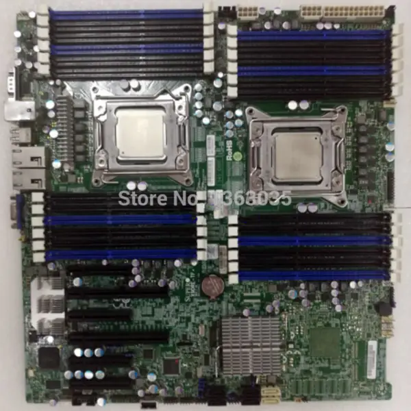 Supermicro X9DRE-TF+ X79 Placa-mãe para servidor LGA 2011 com chipset C602