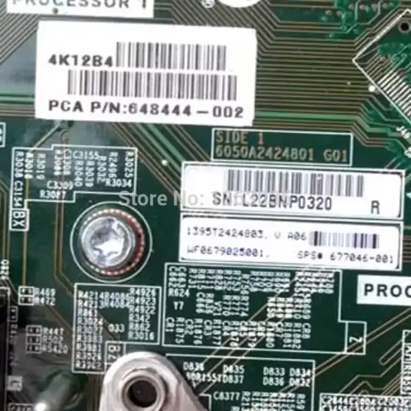 Placa-mãe HP 677046-001 648444-002