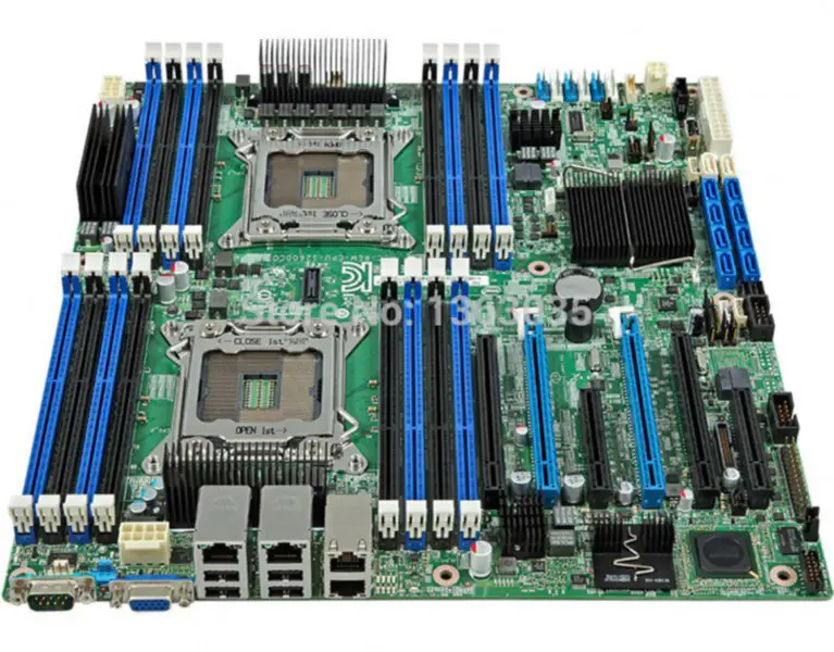 Placa-mãe para servidor Intel S2600CO4 com chipset C602 LGA2011