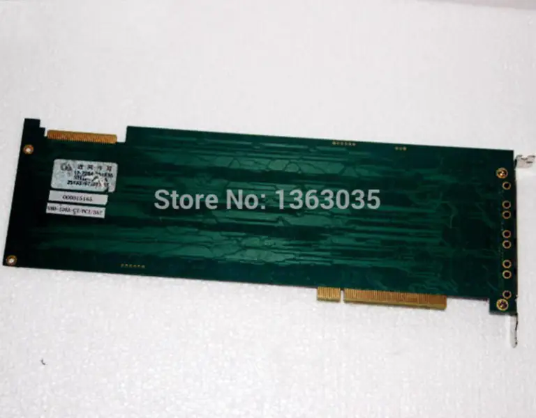 Placa DAQ Synway SHD-120A-CT/PCI/SS7 utilizada em