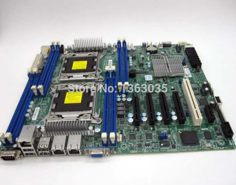 Placa-mãe para servidor Supermicro X9DRL-IF com chipset C602 LGA 2011 DDR3
