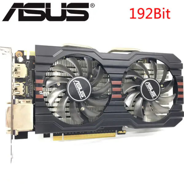 Placa de vídeo ASUS GTX 660 2GB 192Bit GDDR5 Placas de vídeo para nVIDIA Geforce GTX660 Placas VGA usadas mais fortes do que a GTX 750 Ti
