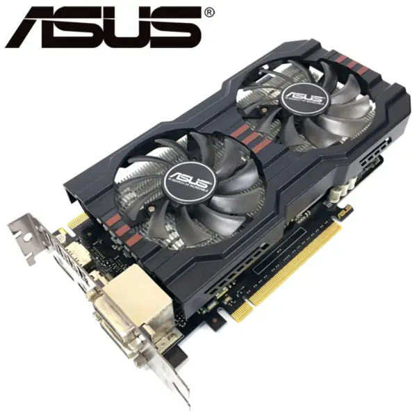 Placa de vídeo ASUS GTX 660 2GB 192Bit GDDR5 Placas de vídeo para nVIDIA Geforce GTX660 Placas VGA usadas mais fortes do que a GTX 750 Ti