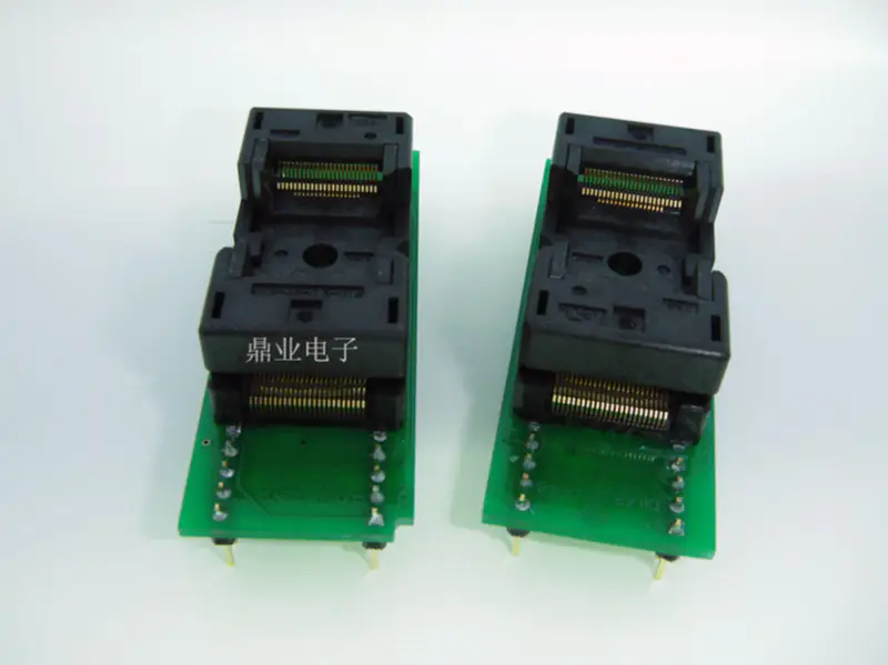 QFN48/DIP48 MLF48 QFN48 0.5mm IC Burn-in Socket Assento de programação