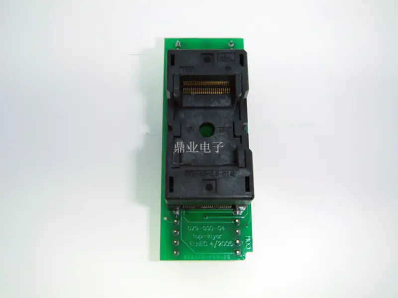 QFN48/DIP48 MLF48 QFN48 0.5mm IC Burn-in Socket Assento de programação