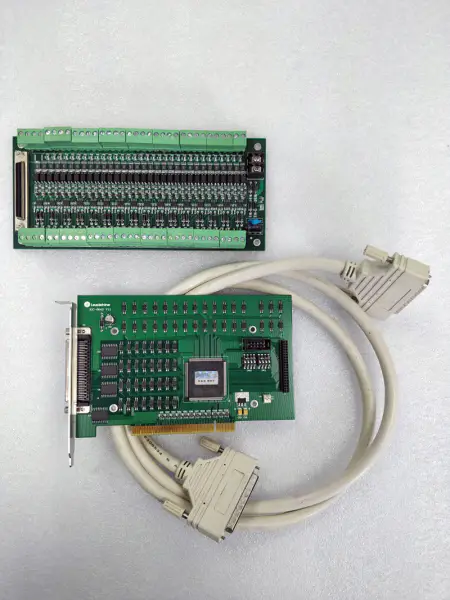 Placa de controlo IO Leadshine IOC-0640 com placa de bornes de cablagem ACC0640
