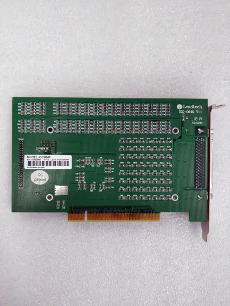 Placa de controlo IO Leadshine IOC-0640 com placa de bornes de cablagem ACC0640