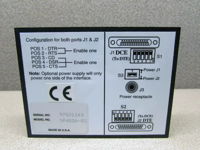 Caixa preta SP400A-R2
