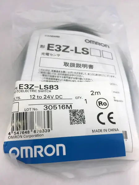 Interruptor fotoelétrico Omron E3Z-LS83 Omron