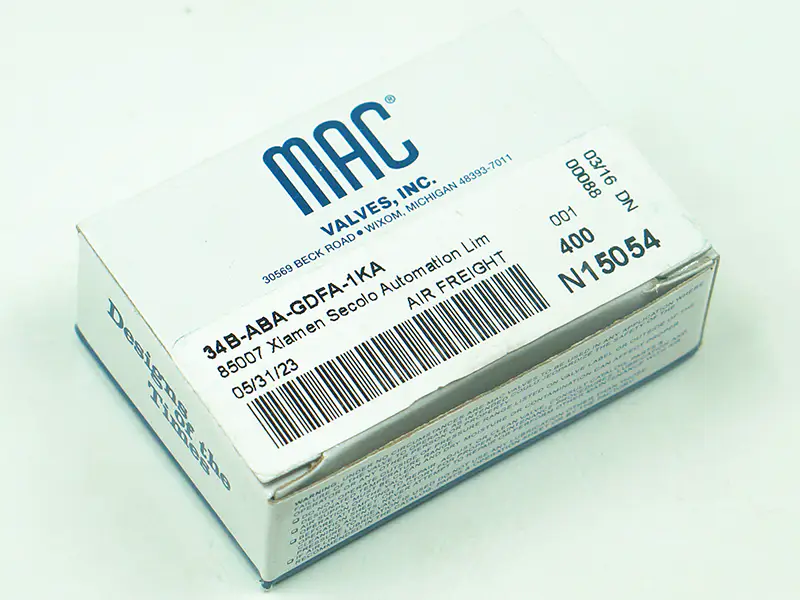 MAC 34B-ABA-GDFA-1KA Solenoid valve
