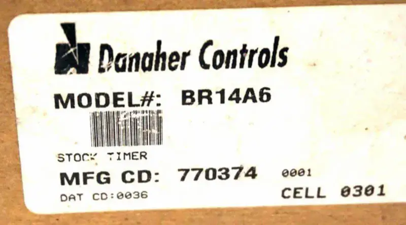 CONTROLOS DANAHER BR14A6