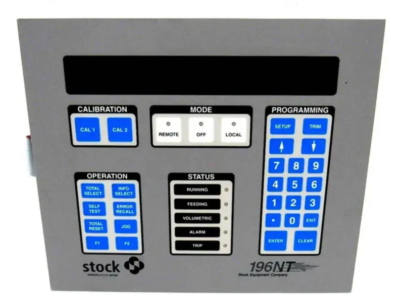 EQUIPAMENTO DE STOCK 196NT