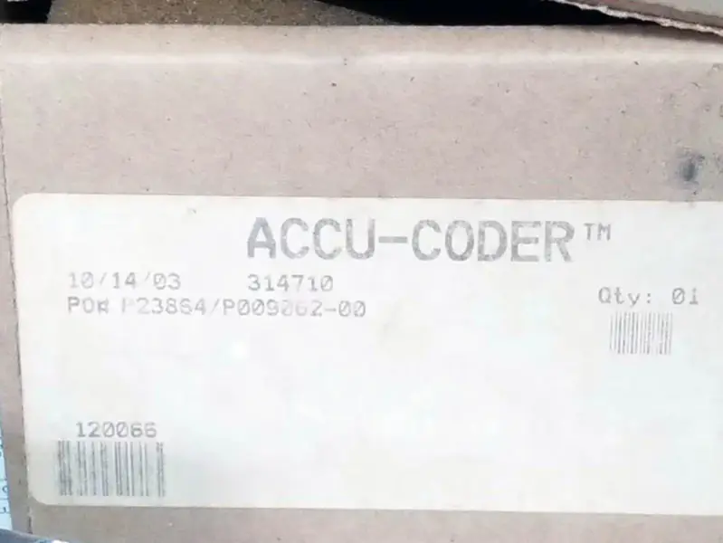 PRODUTOS DE CODIFICADORES ACCU-CODER 100020-4