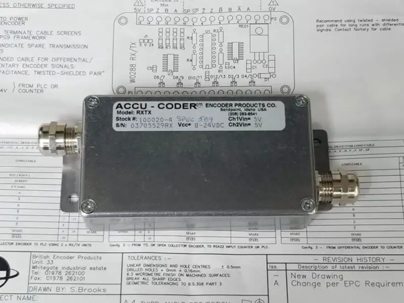 PRODUTOS DE CODIFICADORES ACCU-CODER 100020-4