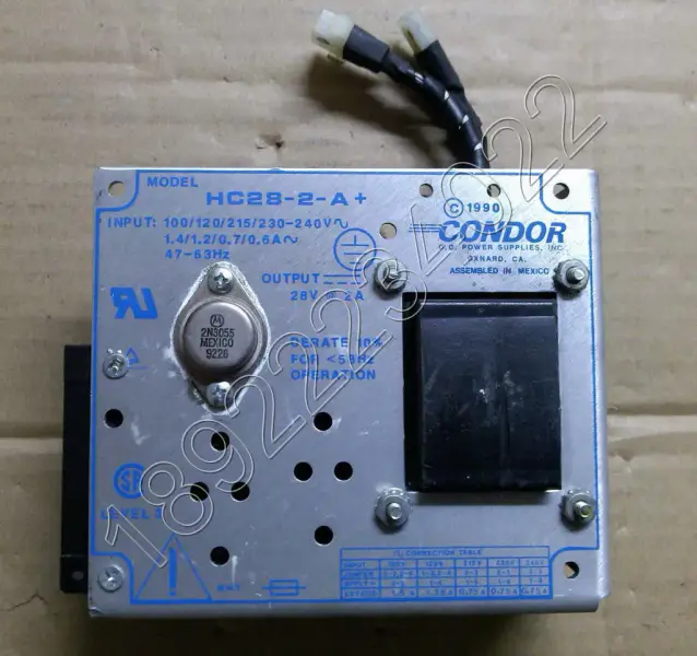 Fonte de alimentação CONDOR HC28-2-A+