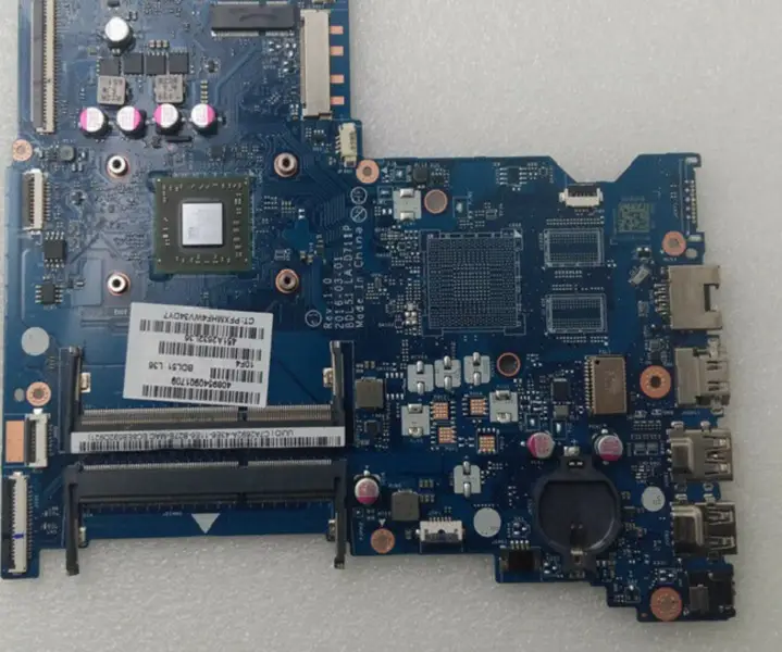 HP 255 G5 15-BA BDL51 LA-D711P 854962-001 854962-601 A8-7410 CPU Placa-mãe para computador portátil