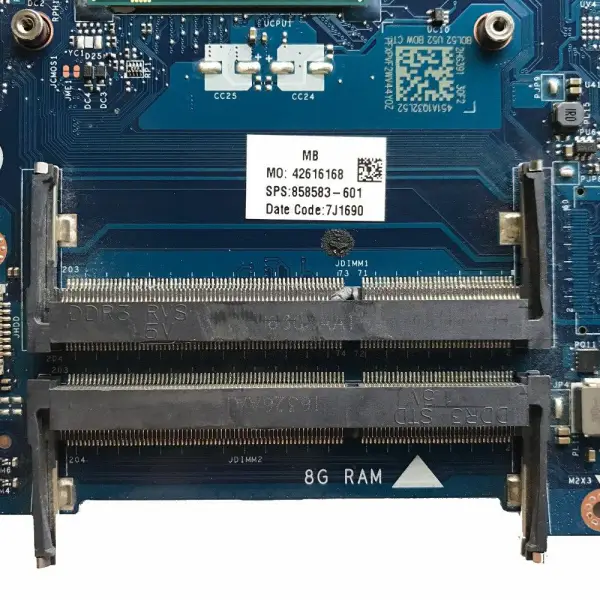 Placa-mãe HP 858583-001 858583-501 858583-601 LA-D703P