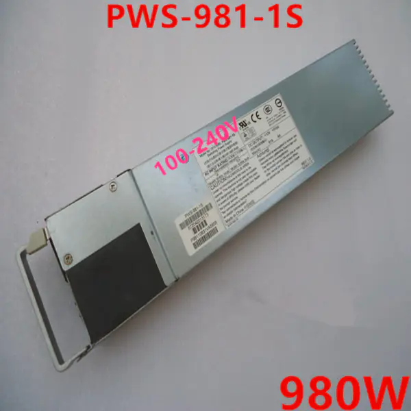 Fonte de alimentação comutada 1U 980W da Ablecom PWS-981-1S