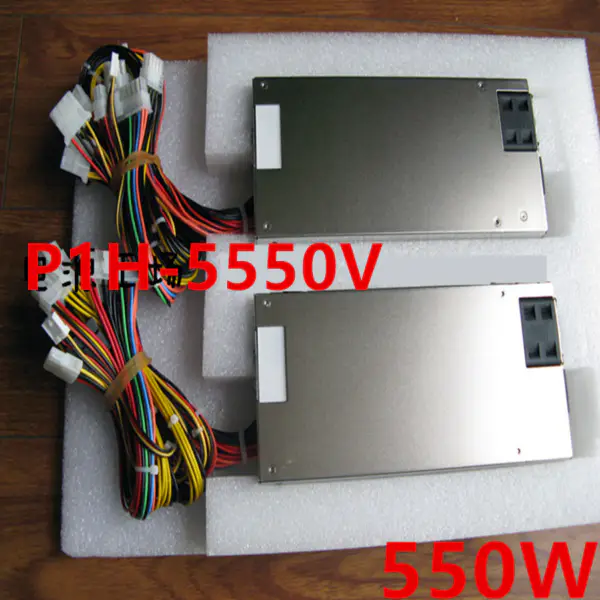 Fonte de alimentação Zippy Emacs Standard 1U comutável de 550W P1H-5550V ( ROHS )