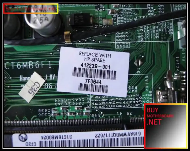 Placa-mãe 412239-001 para HP pavilion DV1000