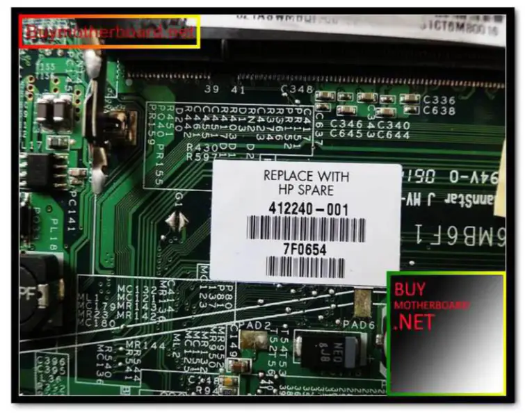 Placa-mãe 412240-001 para HP pavilion DV1000