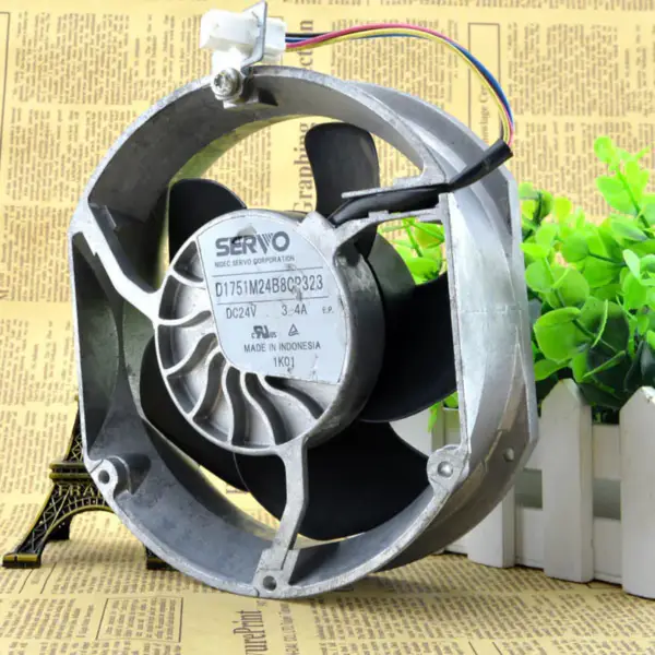 SERVO Ventilador de 15*17cm D1751M24B8CP323 24V 3.4A