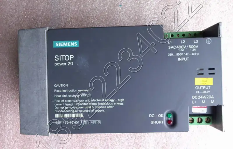 Fonte de alimentação SIEMENS 1P 6EP1436-1SH01