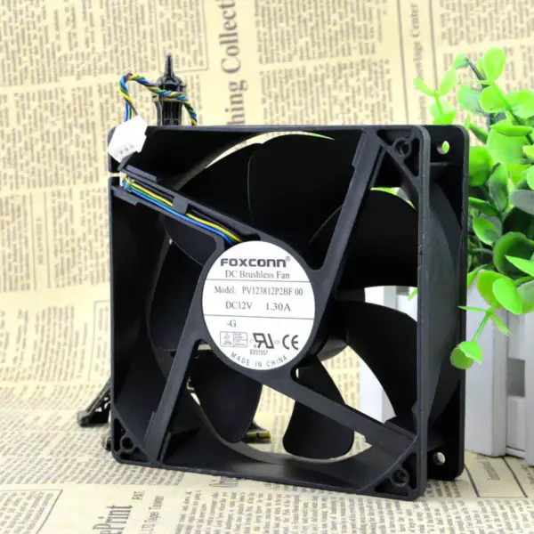 FOXCONN PV123812P2BF 00 12V 1.30A Ventilador HP ML150 G3