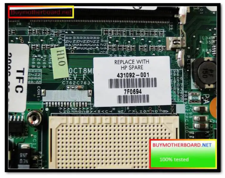 Placa-mãe HP DV8000 430192-001