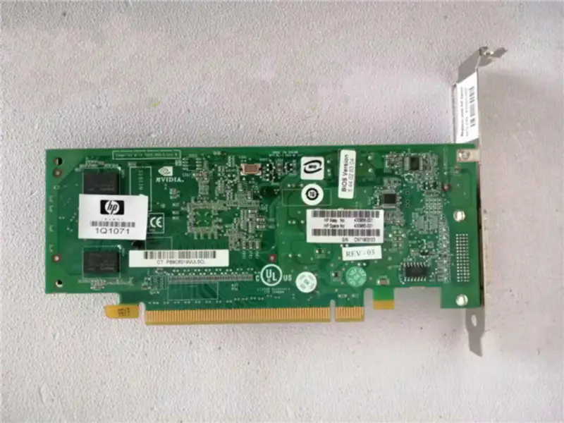 Placa gráfica NVIDIA HP 430956-001 430965-001 NVS 128MB PCIe DVI