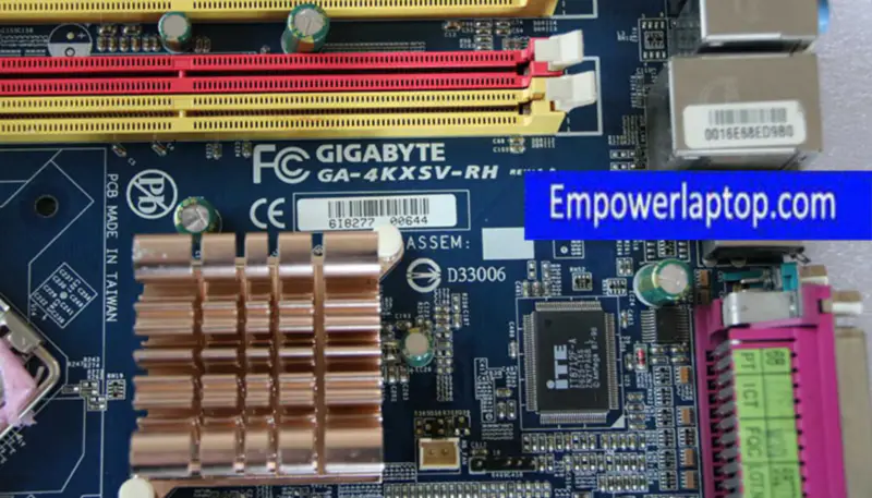 GIGABYTE GA-4KXSV-RH Placa-mãe de servidor único LGA775 PCI-X