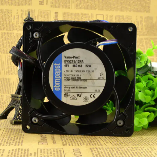 DV5218/12NA papst 48V 22W 0,46A 13CM 12738 Ventilador de 12,7cm