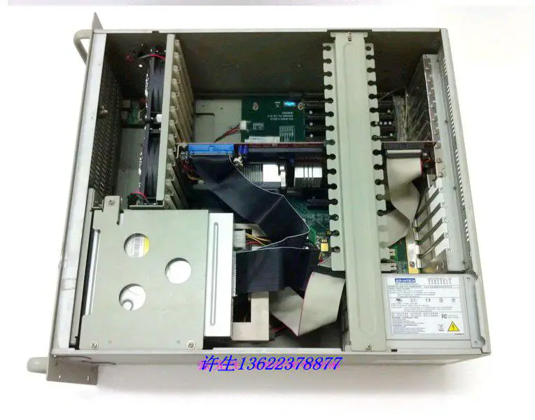 Placa-mãe industrial Advantech IPC-610H 610L PCA-6006/6187/P4 2.8/1G/ 80G