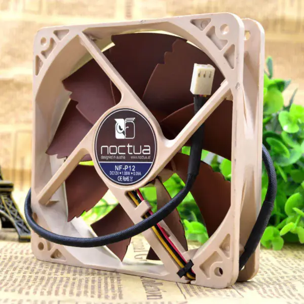 P12 NF-P12-1300 Ventilador de 12cm Ventilador de 12V 0,09A 1,08W