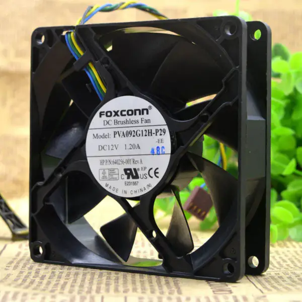 FOXCONN 9025 9CM PVA092G12H-P29-EE HP 640256-001 Ventoinha de 12V