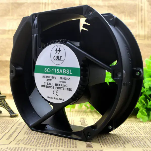 GULF 17251 AC 110/120V 35W 6C-115ABSL 115V Ventilador de 17CM