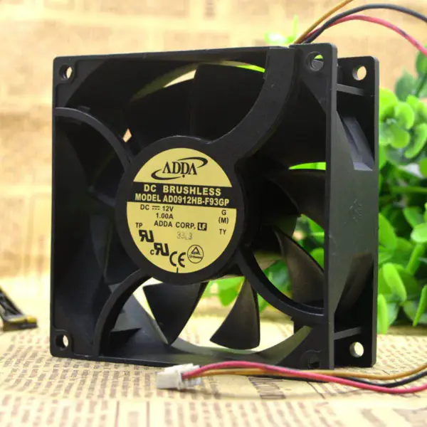 Ventilador ADDA 9CM 9038 12V 1.00A AD0912HB-F93P