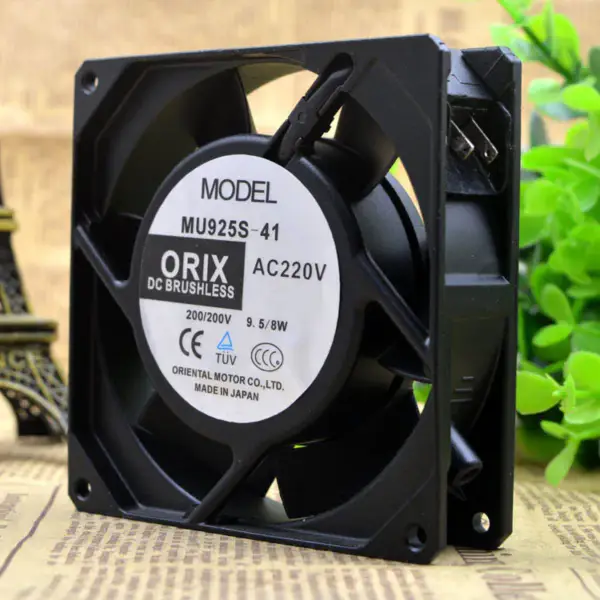 VEXTA ORIX MU925S-41 200V 9.5/8W 9225 Ventilador de 9cm