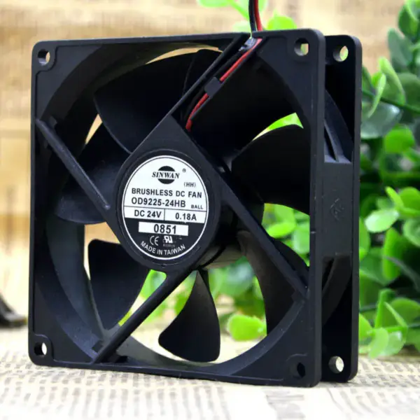SINWAN OD9225-24HB 9CM 9225 24V 0.18A ventilador